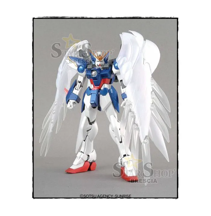 GUNDAM - 1/100 Wing Zero Endless Waltz Pearl Gloss Version Master Grade Model Kit MG