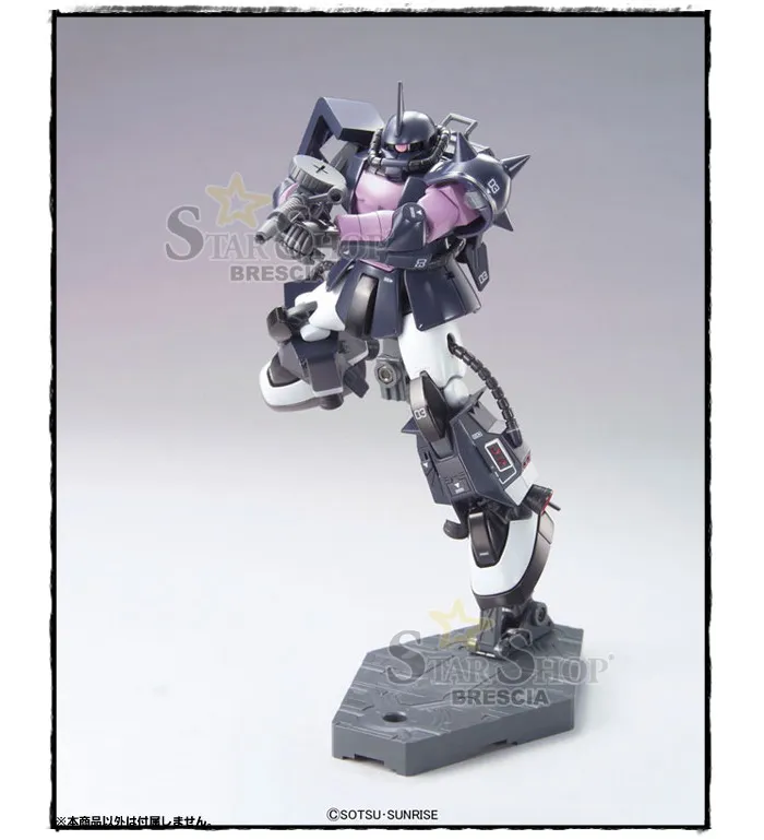 GUNDAM - 1/144 MS-06R-1A Black Tri-Stars Zaku II Model Kit HGUC # 151