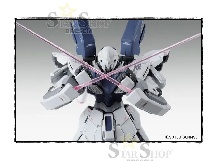 GUNDAM - 1/100 MSN-06S Sinanju Stein Ver. Ka Master Grade Model Kit MG