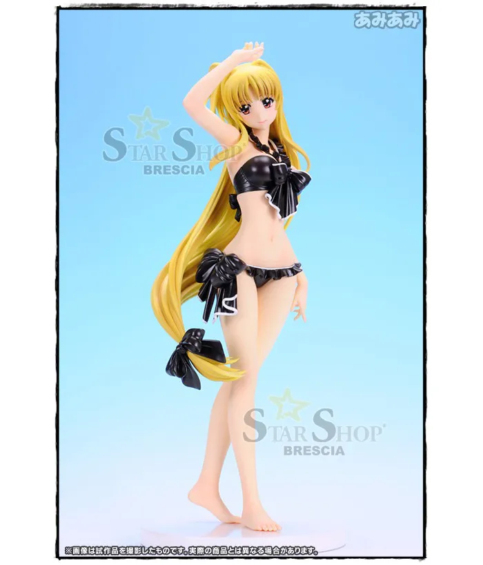 MAGICAL LYRICAL NANOHA - Fate T Harlaown Swimsuit Ver. 1/6 Pvc Figure