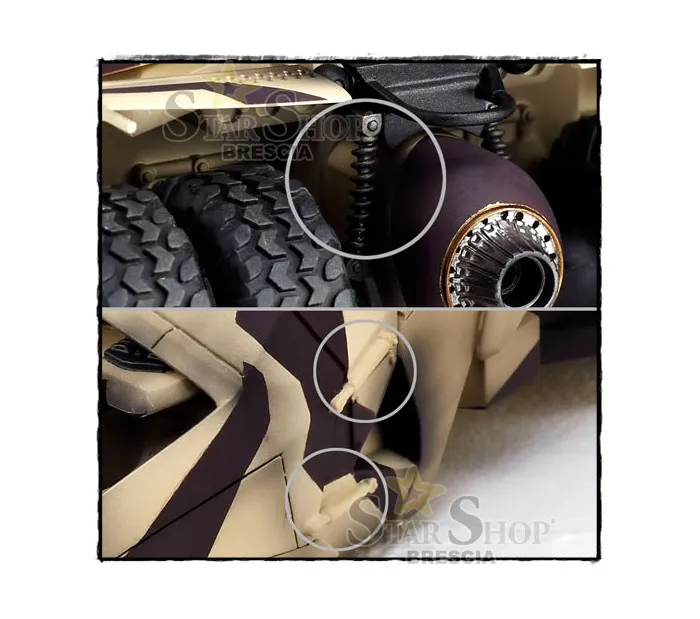 BATMAN - Sci-fi Revoltech N.043EX Batmobile Tumbler Camo Version