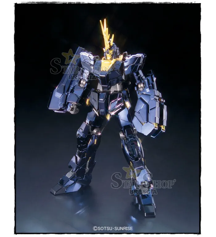 GUNDAM - 1/100 RX-0 Unicorn 02 Banshee Titanium Finish Master Grade Model Kit MG