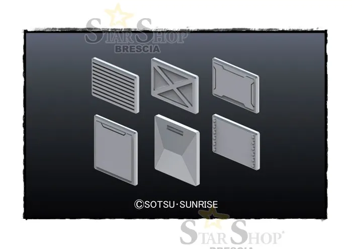 GUNDAM BUILDERS PARTS - MS Panel 01 Model Kit