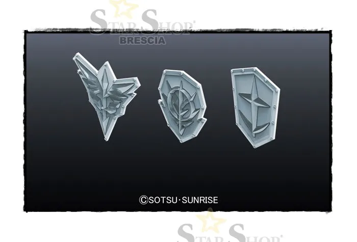 GUNDAM BUILDERS PARTS - MS Emblem Relief 01 Model Kit