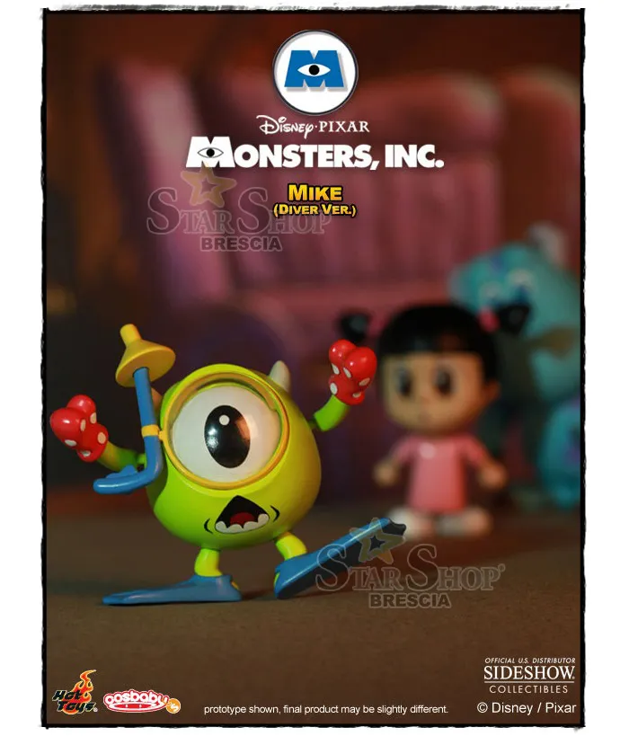 MONSTERS & Co. - Mike Diver Version Cosbaby S Mini Figure