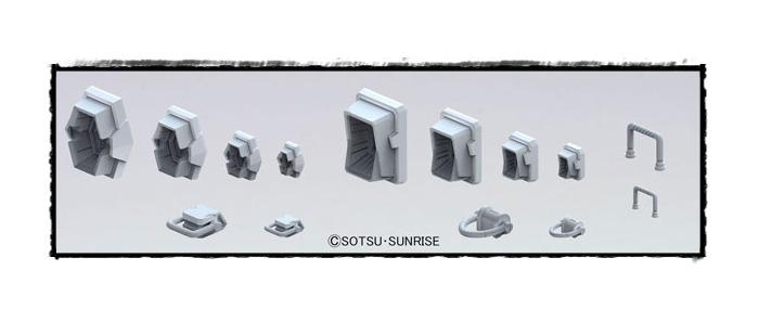 GUNDAM BUILDERS PARTS - MS Detail 01 Model Kit
