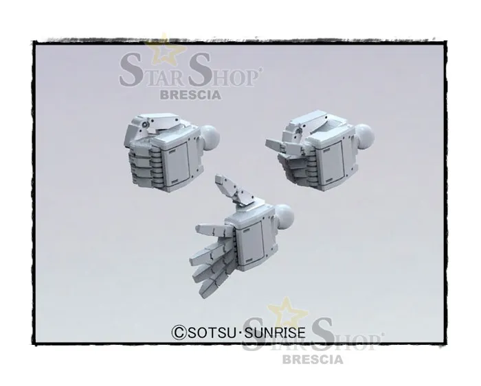 GUNDAM BUILDERS PARTS - 1/144 Hand 03 EFSF S Size Model Kit