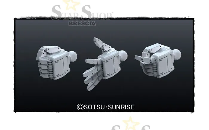 GUNDAM BUILDERS PARTS - 1/144 Hand 03 EFSF S Size Model Kit