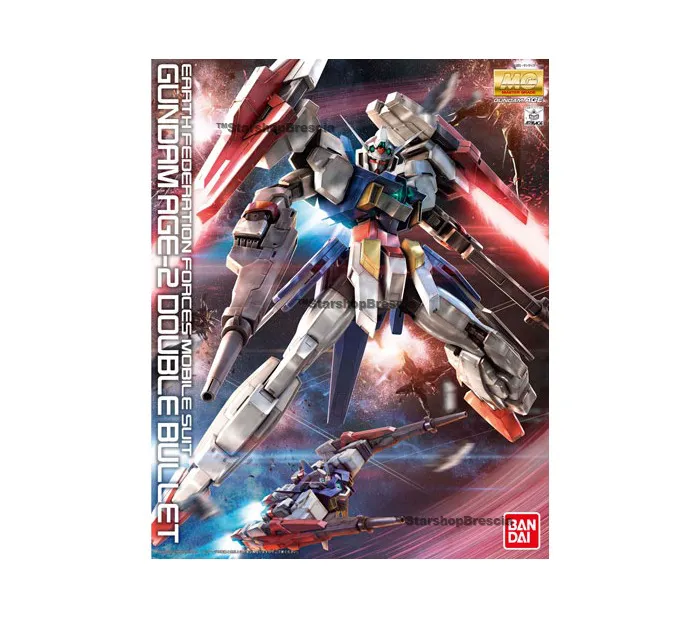 GUNDAM - 1/100 AGE-2 Double Bullet Model Kit Master Grade MG