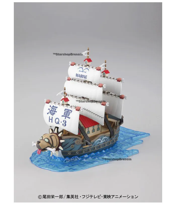 ONE PIECE - Grand Ship Collection - Garp's Warship Model Kit # 08