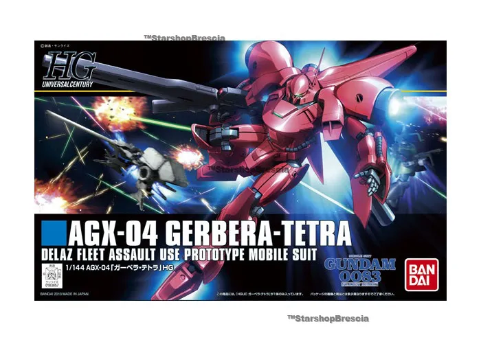 GUNDAM - 1/144 AGX-04 Gerbera Tetra Model Kit HGUC # 159