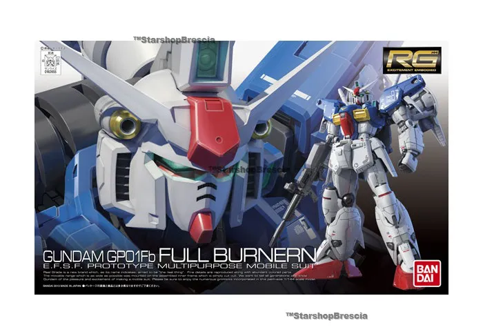 GUNDAM - 1/144 RX-78GP01Fb Full-Burnern Real Grade Model Kit RG # 13