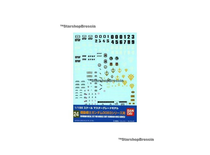 GUNDAM - 1/100 GD-24 0083 MG Series Decals