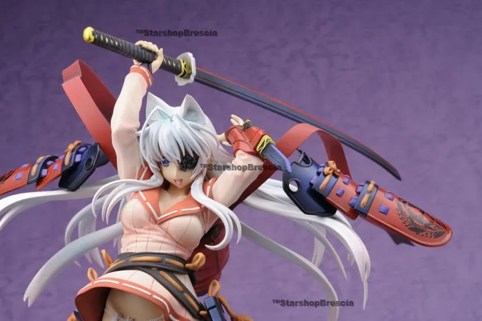 SAMURAI GIRLS - Yagyu Jubei Silver Sword Ver. 1/8 Pvc Figure Hyakka Ryoran Hobby Japan Limited