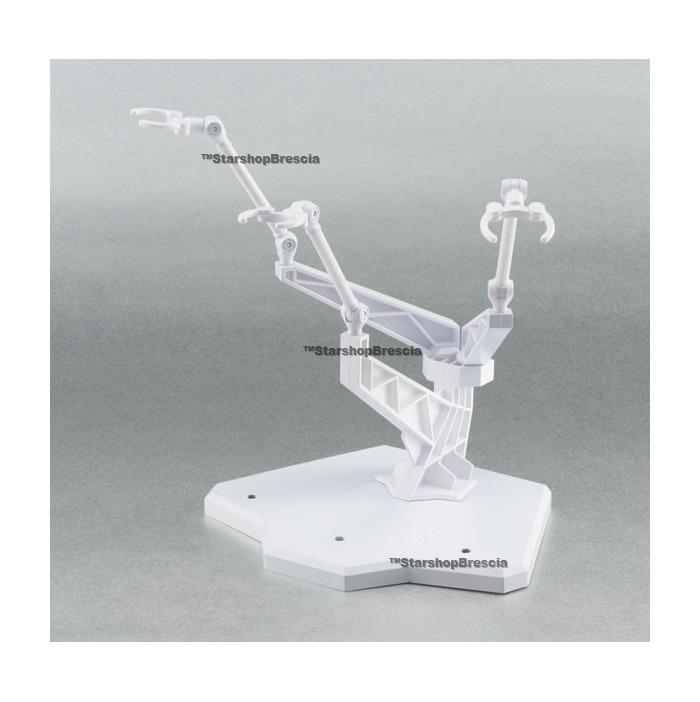 Tamashii Stage Act Trident - Type Pure White Display Stand