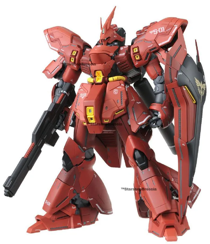 GUNDAM - 1/100 MSN-04 Sazabi Ver. Ka Master Grade Model Kit MG