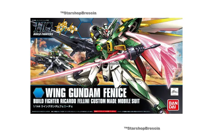 GUNDAM - 1/144 Wing Fenice Model Kit HGBF # 006
