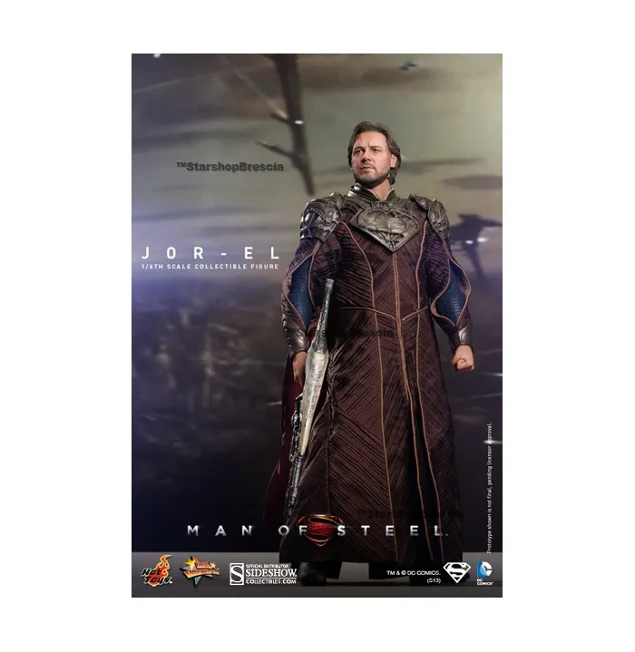 SUPERMAN - Man of Steel - Jor-El 1/6 Action Figure 12" MMS201