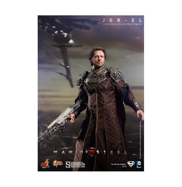 SUPERMAN - Man of Steel - Jor-El 1/6 Action Figure 12" MMS201