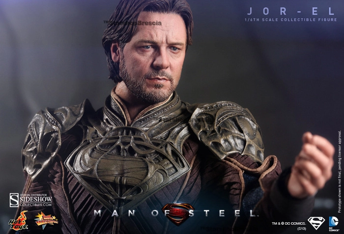 SUPERMAN - Man of Steel - Jor-El 1/6 Action Figure 12" MMS201
