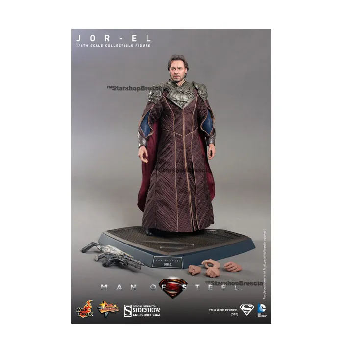 SUPERMAN - Man of Steel - Jor-El 1/6 Action Figure 12" MMS201