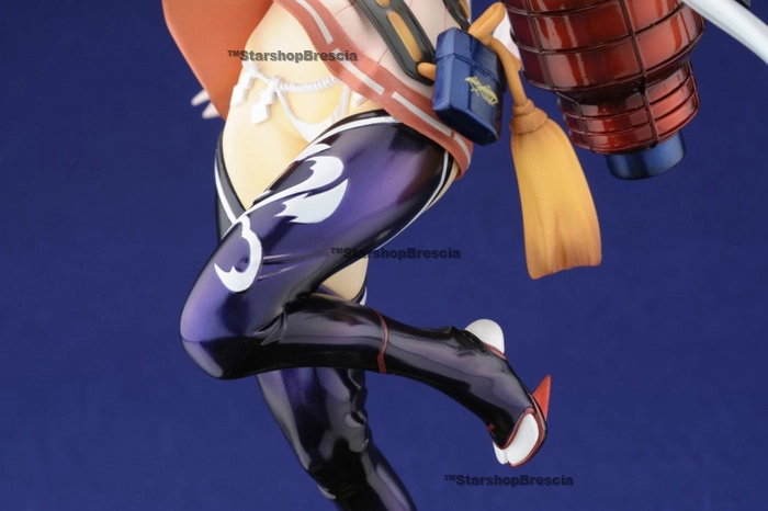 SAMURAI GIRLS - Yagyu Jubei Glittering Silver Sword Ver. with Desk Mat 1/8 Pvc Figure Hyakka Ryoran Hobby Japan Limited