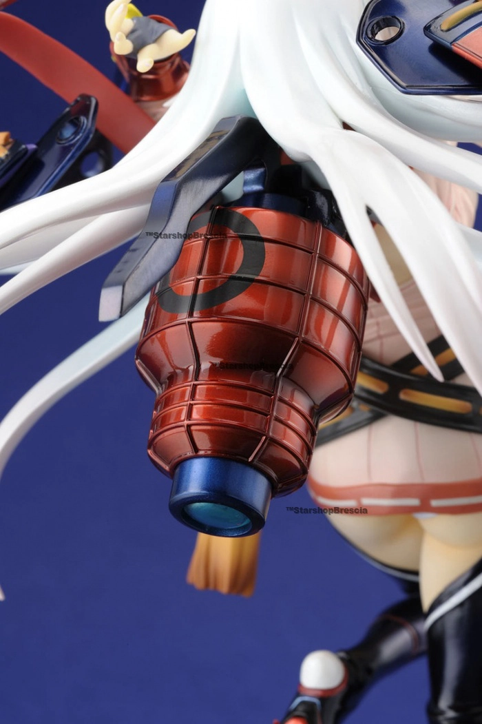 SAMURAI GIRLS - Yagyu Jubei Glittering Silver Sword Ver. with Desk Mat 1/8 Pvc Figure Hyakka Ryoran Hobby Japan Limited