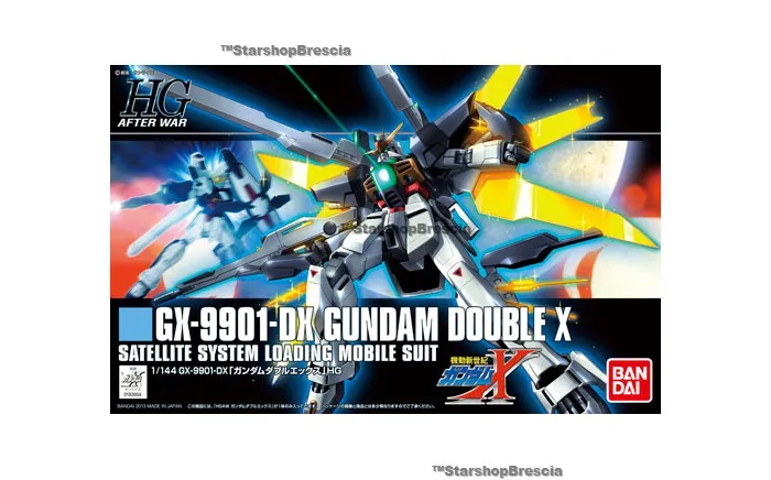 GUNDAM - 1/144 GX-9901 Double X Model Kit HGAW # 163