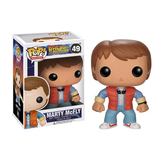 POP! Movies #49 - Back to the Future - Marty Vinyl Figure - Damaged Box