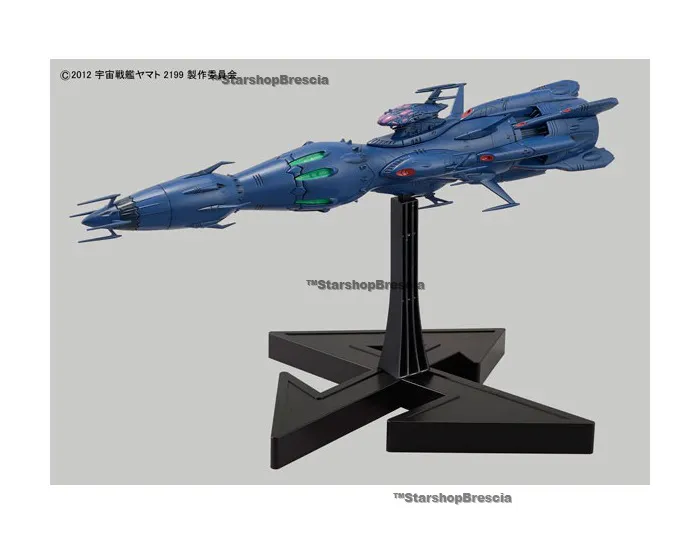 YAMATO STAR BLAZERS 2199 - 1/1000 Independent Command Vessel Deusula the 2nd Core Ship Model Kit Deusura