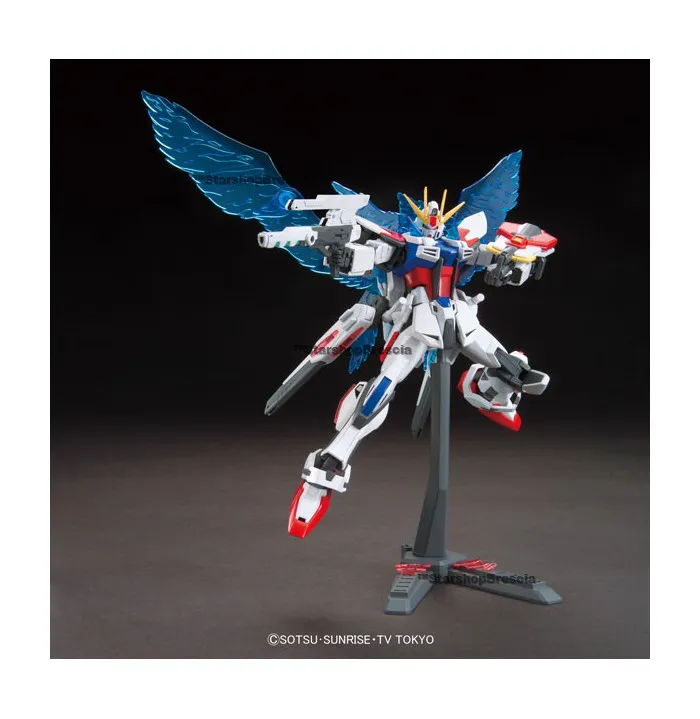 GUNDAM - 1/144 Star Build Strike Gundam Plavsky Wing Model Kit HGBF # 009