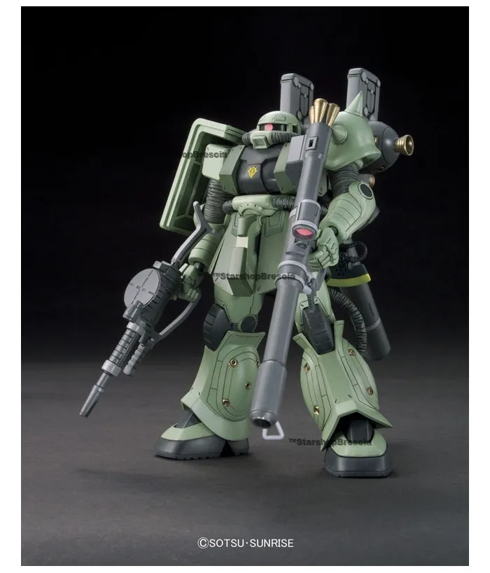 GUNDAM - 1/144 MS-06 Zaku II Thunderbolt Ver. Model Kit HGGT # 004