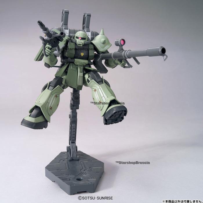 GUNDAM - 1/144 MS-06 Zaku II Thunderbolt Ver. Model Kit HGGT # 004