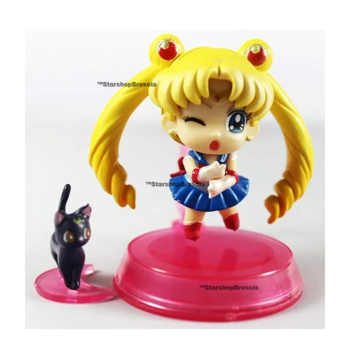 SAILOR MOON - Petit Chara! - Sailor Moon & Luna Ver. B MegaHouse