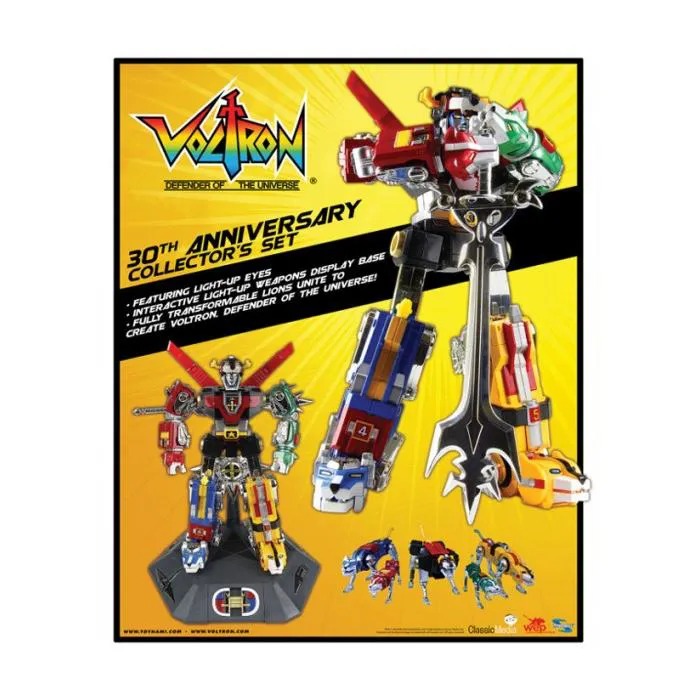 VOLTRON - Golion 30th Anniversary Collector's Set