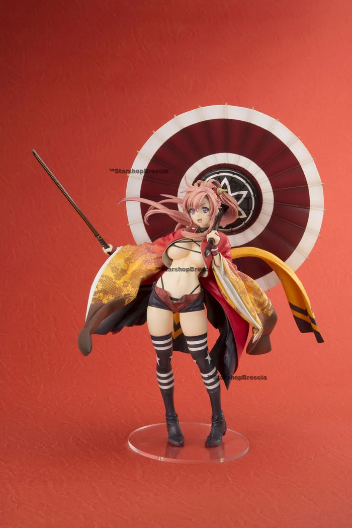 SAMURAI GIRLS - Keiji Maeda with Luncheon Mat 1/8 Pvc Figure Hyakka Ryoran Hobby Japan Limited