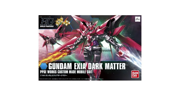 GUNDAM - 1/144 Exia Dark Matter Model Kit HGBF # 013