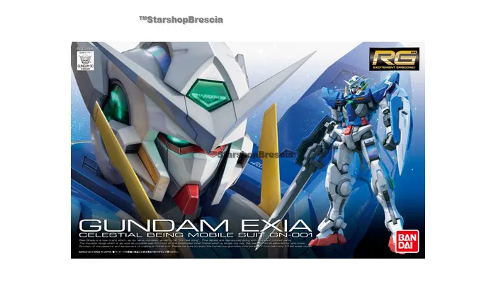 GUNDAM - 1/144 GN-001 Exia Real Grade Model Kit RG # 15
