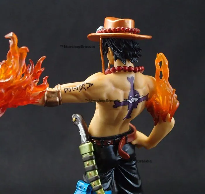 ONE PIECE - Figuarts ZERO Portgas D. Ace Metallic Color Ver. Static Figure Tamashii Exclusive