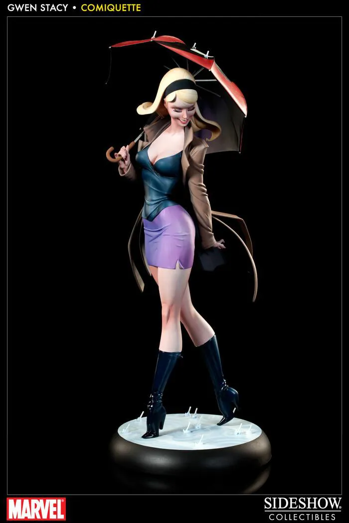 SPIDER-MAN - Gwen Stacy by J. Scott Campbell Comiquette Polystone Statue