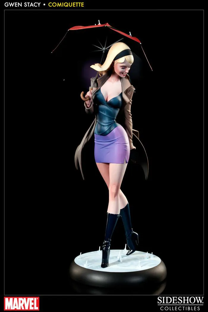 SPIDER-MAN - Gwen Stacy by J. Scott Campbell Comiquette Polystone Statue