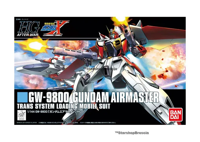 GUNDAM - 1/144 GW-9800 Air-Master Model Kit HGAW # 184
