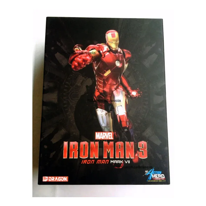 IRON MAN 3 - Mark VII Special Edition 1/9 Action Hero Vignette Pre-Assembled Model Kit