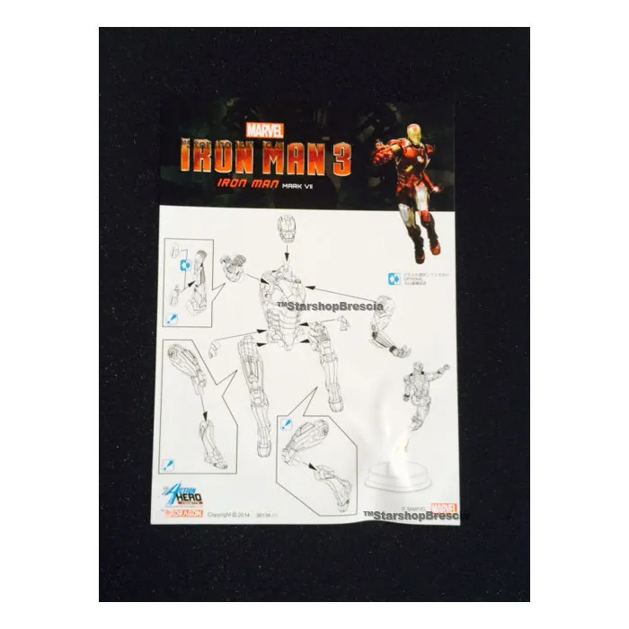 IRON MAN 3 - Mark VII Special Edition 1/9 Action Hero Vignette Pre-Assembled Model Kit