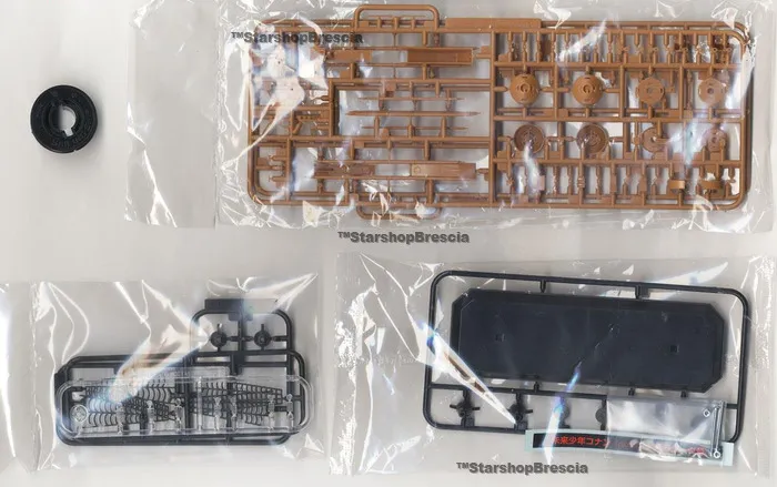 CONAN THE BOY IN FUTURE - Barracuda 1/200 Model Kit