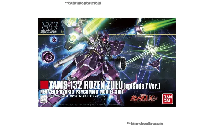 GUNDAM - 1/144 YAMS-132 Rozen Zulu Episode 7 Ver. Model Kit HGUC # 185