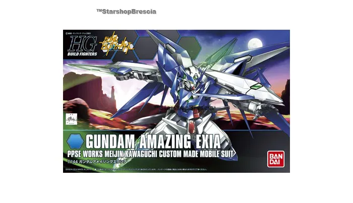 GUNDAM - 1/144 Amazing Exia Model Kit HGBF # 016