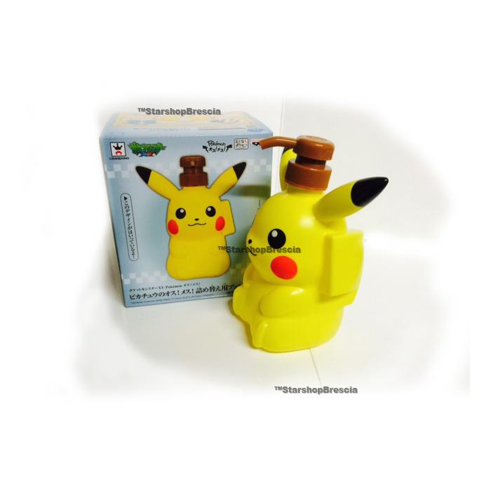 POKEMON XY - Pikachu Pump Bottle Soap Dispenser Male Type