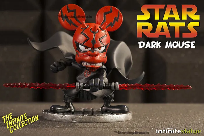 RAT-MAN - The Infinite Collection 4 Dark Mouse Statue