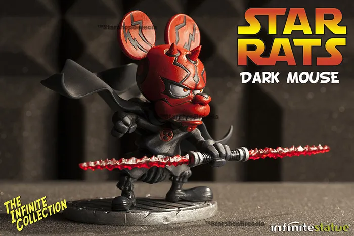 RAT-MAN - The Infinite Collection 4 Dark Mouse Statue